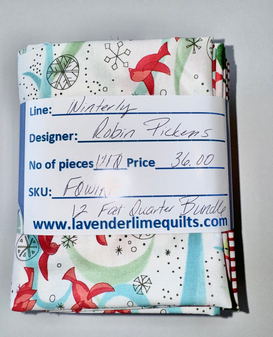 AB- Winterly by Robin Pickens Fat Quarter Bundle