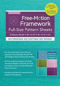 Free-Motion Framework Full-Size Pattern Sheets