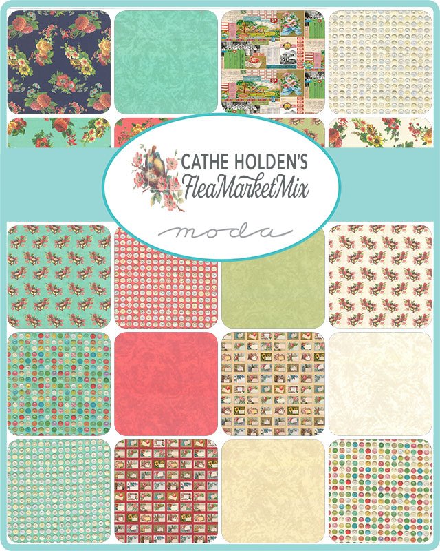 CP- Cathe Holden- Flea Market Mix Charm Pack