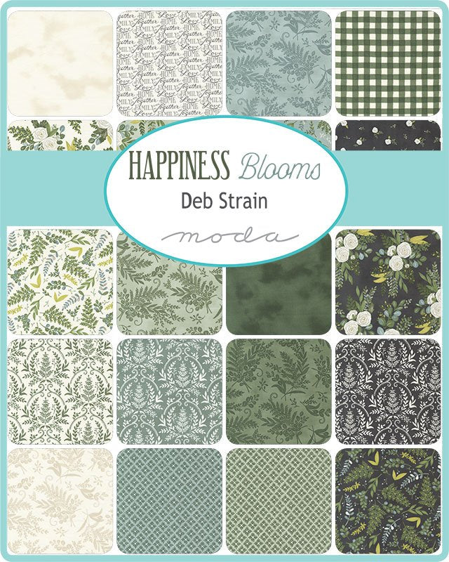 CP- Deb Strain- Happiness Blooms Charm Pack