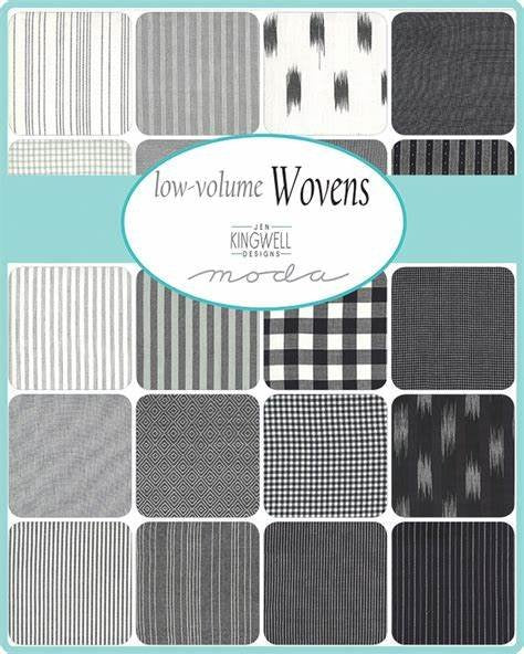 CP- Jen Kingwell- Low Volume Wovens Charm Pack