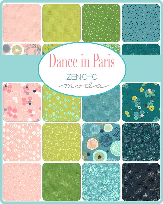 CP- Zen Chic- Dance In Paris Charm Pack