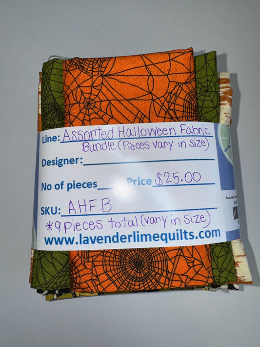 Assorted Halloween Fabric Bundle