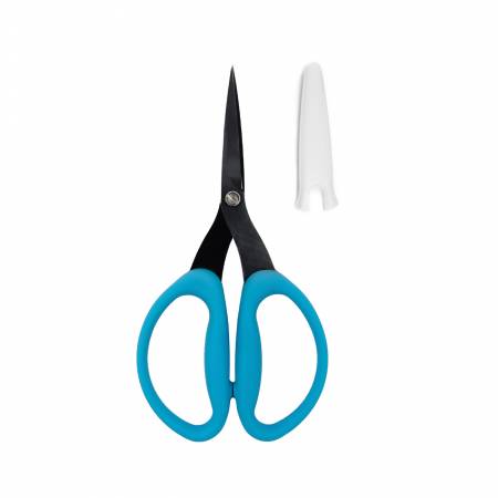 Perfect Scissors Blue 6in Medium Micro-Serrated Non-slip Blade