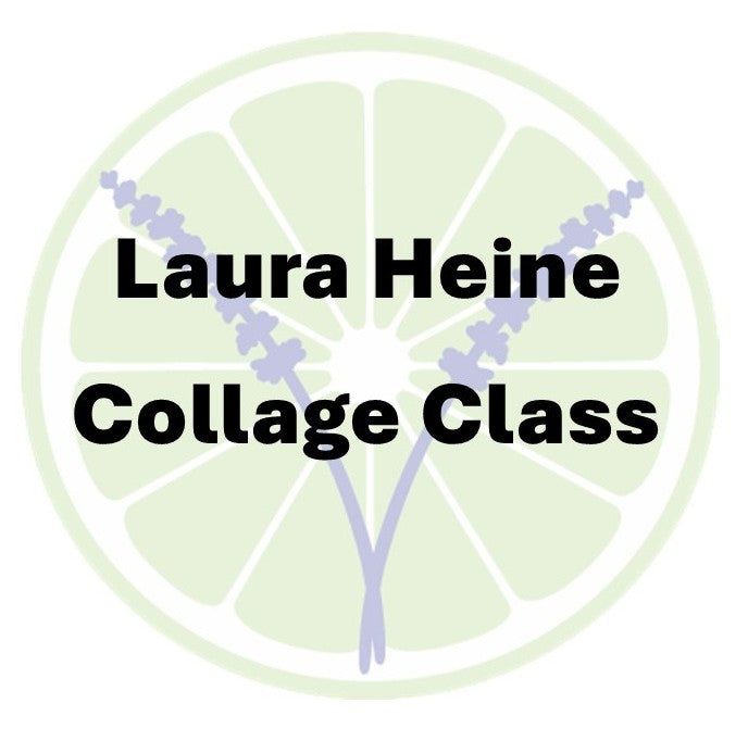 CLASS- 1 Day- (April 14) Retreat Laura Heine Collage Class