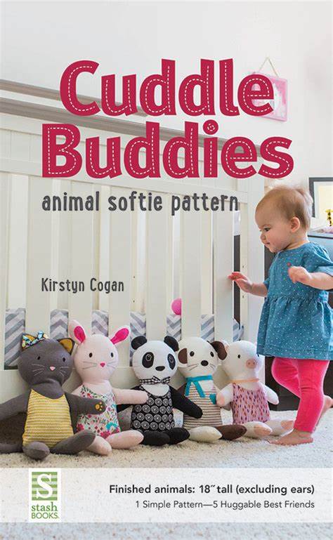 BK-Kirstyn Cogan-Cuddle Buddies Animal Softie Pattern