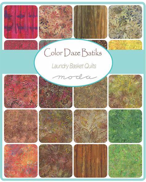 QB-Laundry Basket Quilts-Color Daze Batiks