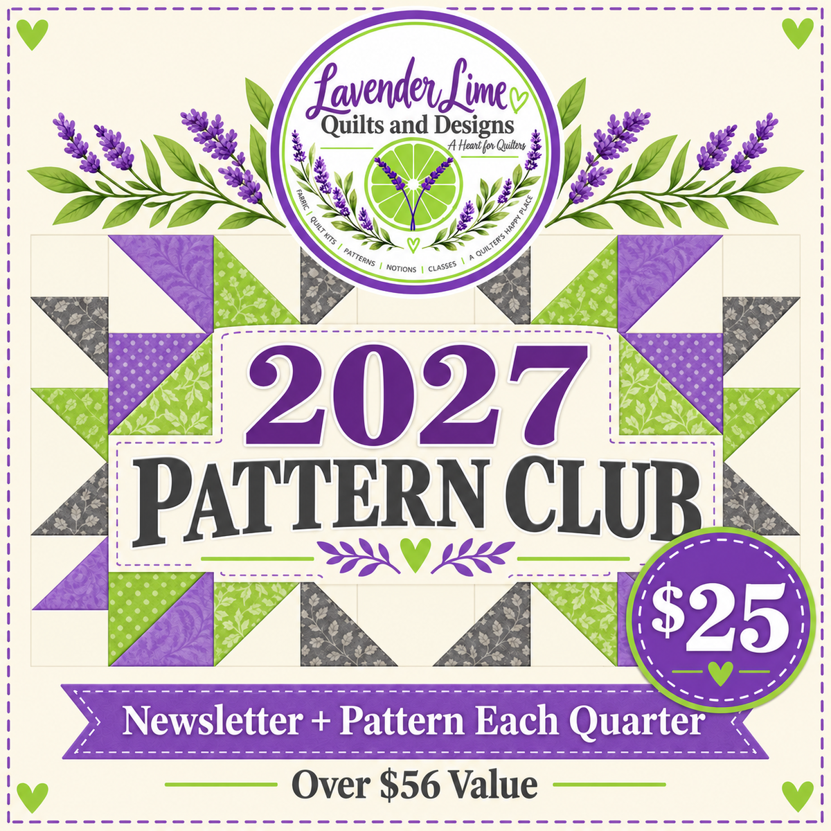 Lavender Lime's 2027 Pattern Club