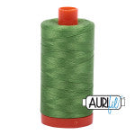 Cotton Mako Thread 50wt 1300m (Color: 1114 Grass Green)