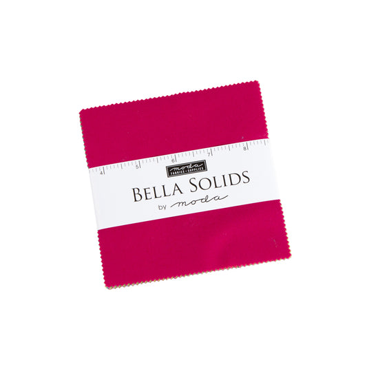 CP- Moda- Fabrics Bella Solids Charm Pack