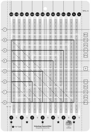 Creative Grids Stripology® Mini Quilt Ruler