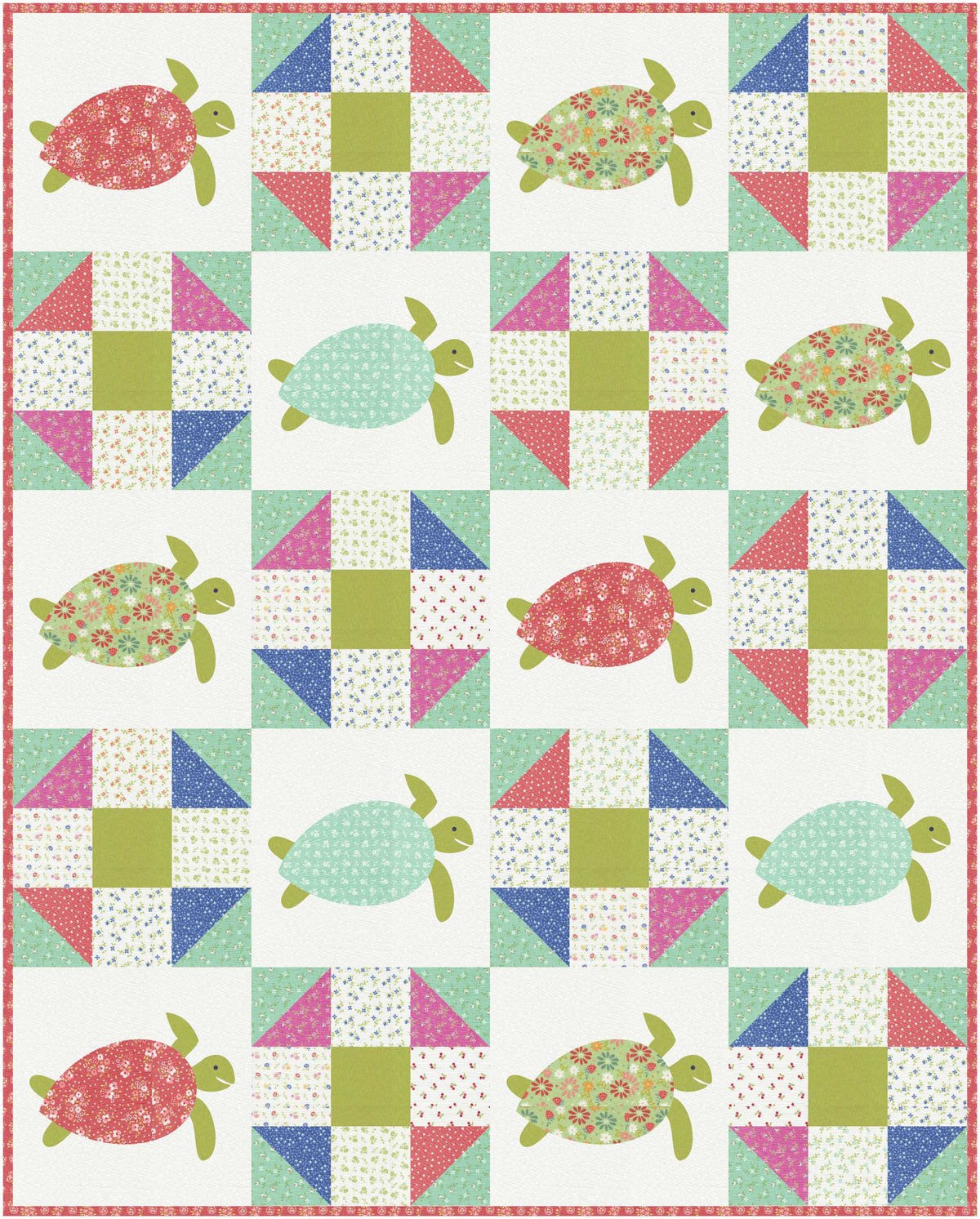 Dash into the Water PDF Download – Lavender Lime Quilts