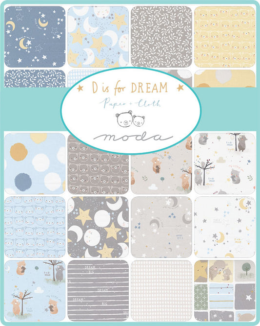 QB- Paper and Cloth- D Is For Dream (includes Panel)