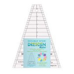 Double Wide Dresden Ruler – Lavender Lime Quilts