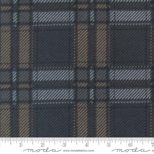 Farmhouse Flannel III Graphite Pew 49278 25F Moda #1