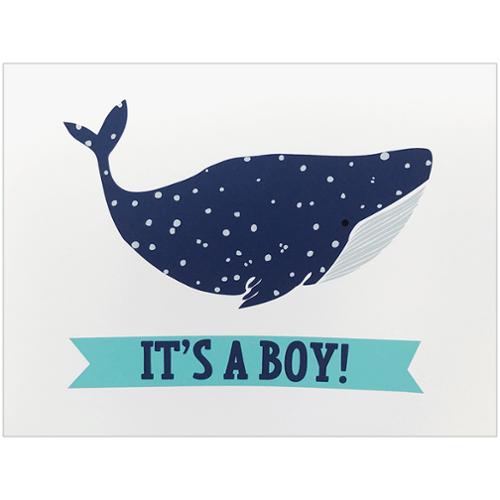 Its A Boy Box Set Cards Whale GB B1122 Gingiber#1