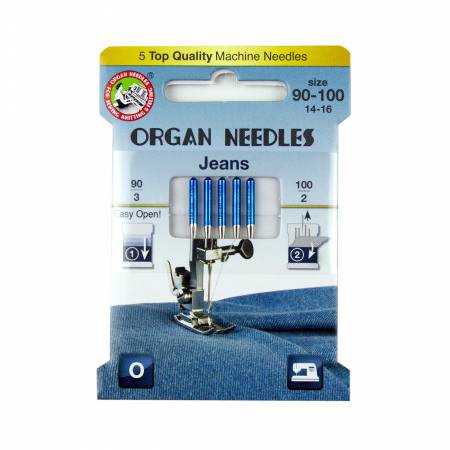 Organ Needles Jeans Assortment (90/100)
