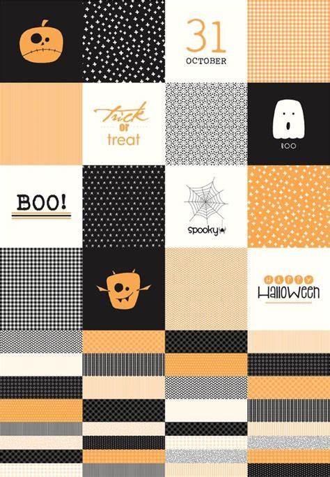 Panel- Late October Halloween Treat Bags