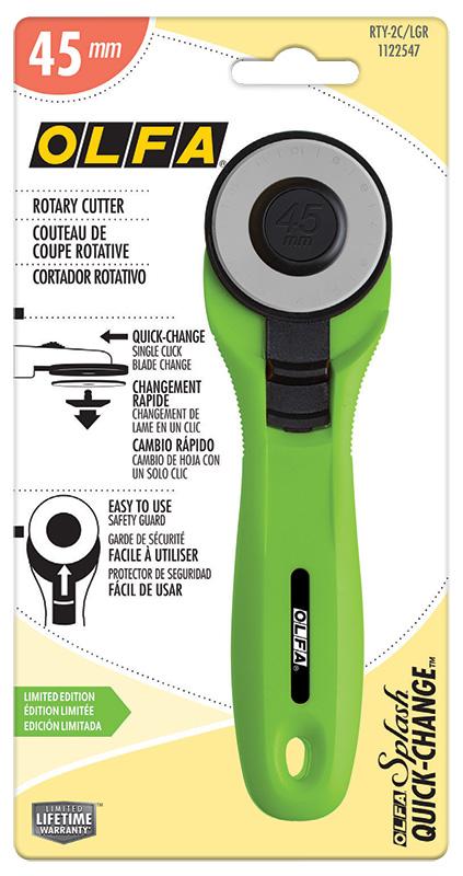 45 MM Olfa Rotary Cutter RTY-2C/L/GR