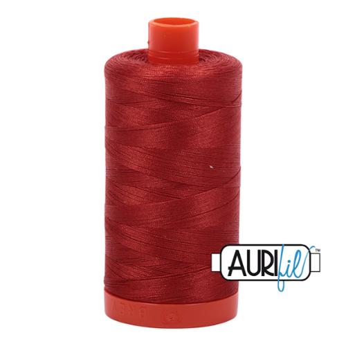 Cotton Mako Thread 50wt 1300m (Color: 2395 Pumpkin Spice)