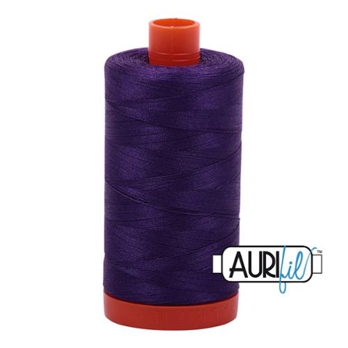 Cotton Mako Thread 50wt 1300m (Color: 2545 Medium Purple)