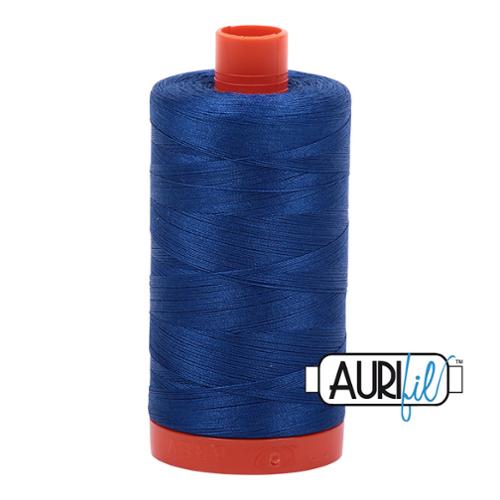 Cotton Mako Thread 50wt 1300m (Color: 2740 Dark Cobalt)