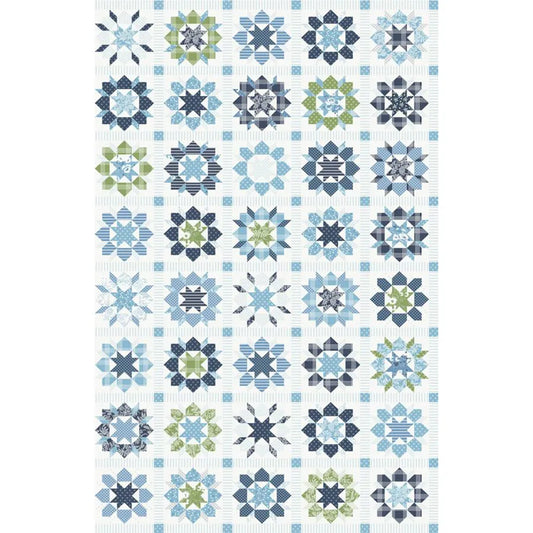 Nantucket Summer Multi Swoon Cheater 60" Wide Yardage