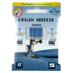 Organ Jean Machine Needle Asst 90, 100