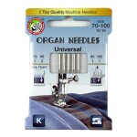 Organ Needle Universal Machine Needle Asst 70, 80, 90, 100