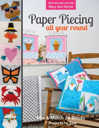 BK-Mary Hertel-Paper Piecing All Year Round