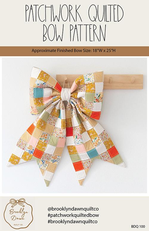 Patchwork Quilted Bow BDQ 100