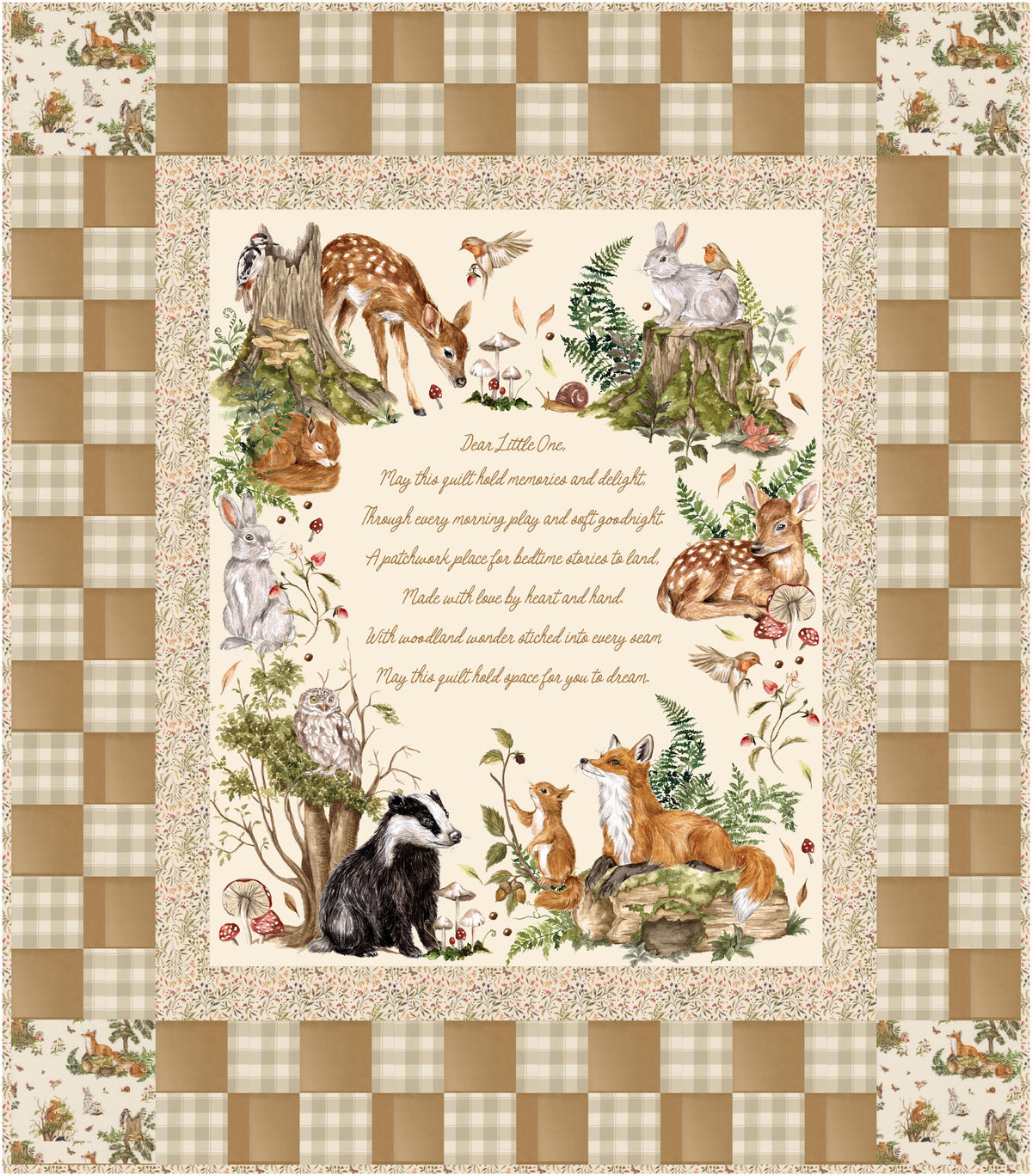 KIT- Perfect Panel Kit (Cuddle Fabric Version)