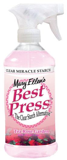 Best Press Spray Starch 16oz Tea Rose