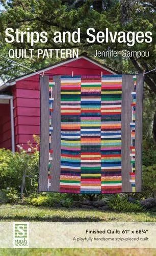 BK-Jennifer Sampou-Strips and Selvages Quilt Pattern
