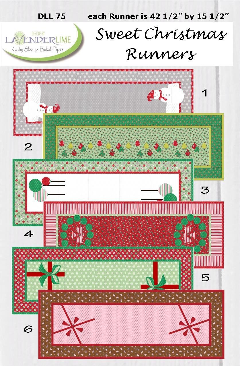 Sweet Christmas Runners PDF Download