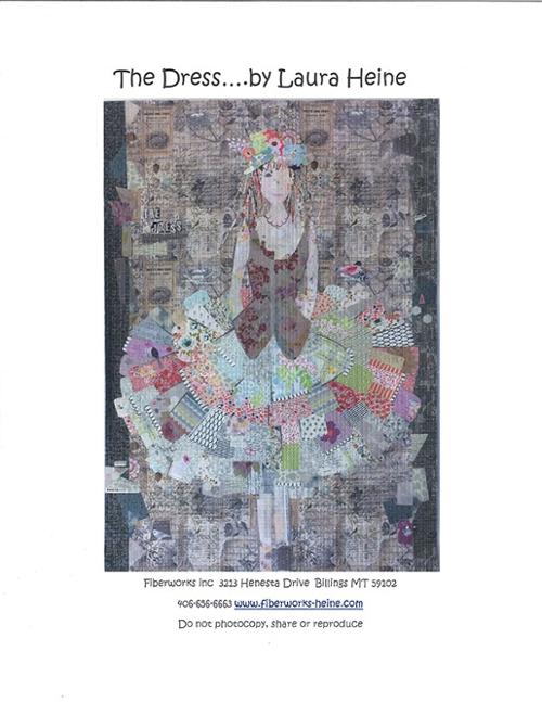 The Dress Collage Pattern by Laura Heine