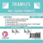Triangle on a Roll Half Sq 1.5" ISE H150 Its Sew Emma