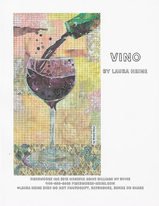 Vino Collage Pattern