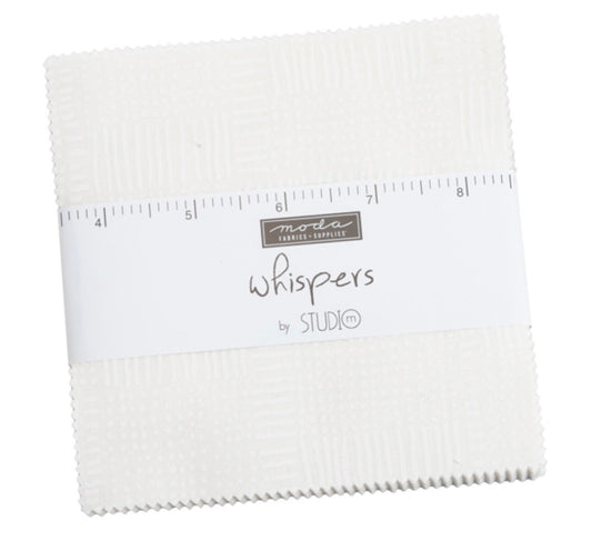 CP- Whispers by Studio M by Moda Fabric Charm Pack