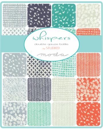 QB- Studio M- Whispers Double Gauze Batiks