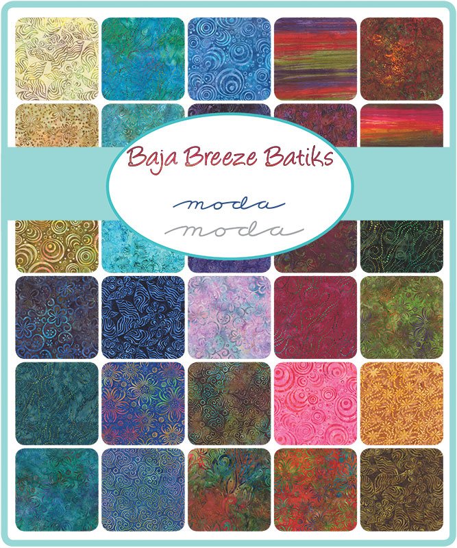 QB- Moda- Baja Breeze Batiks