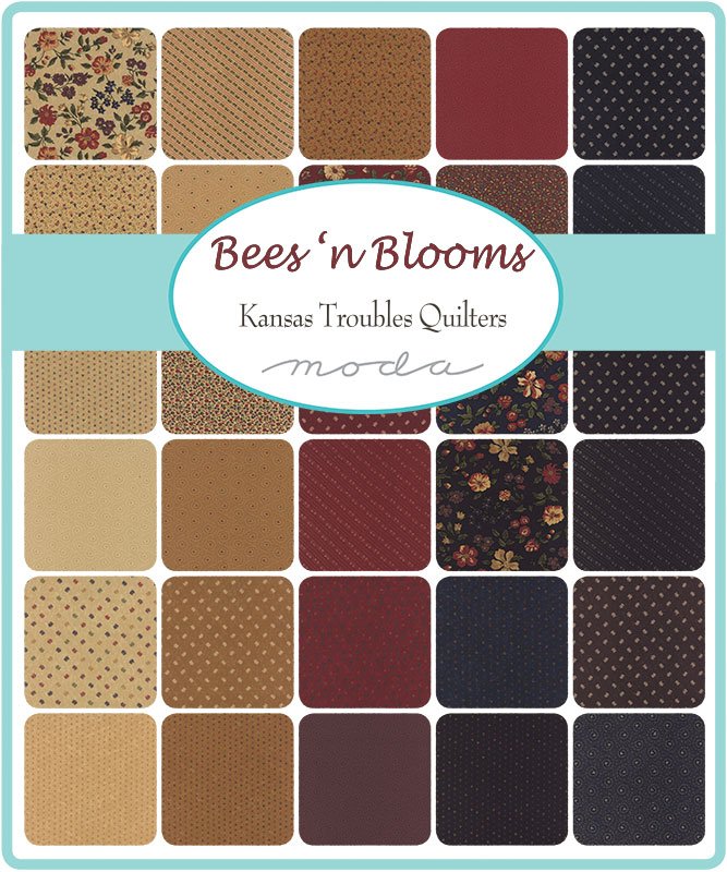 QB- Kansas Troubles Quilters- Bees 'n Blooms